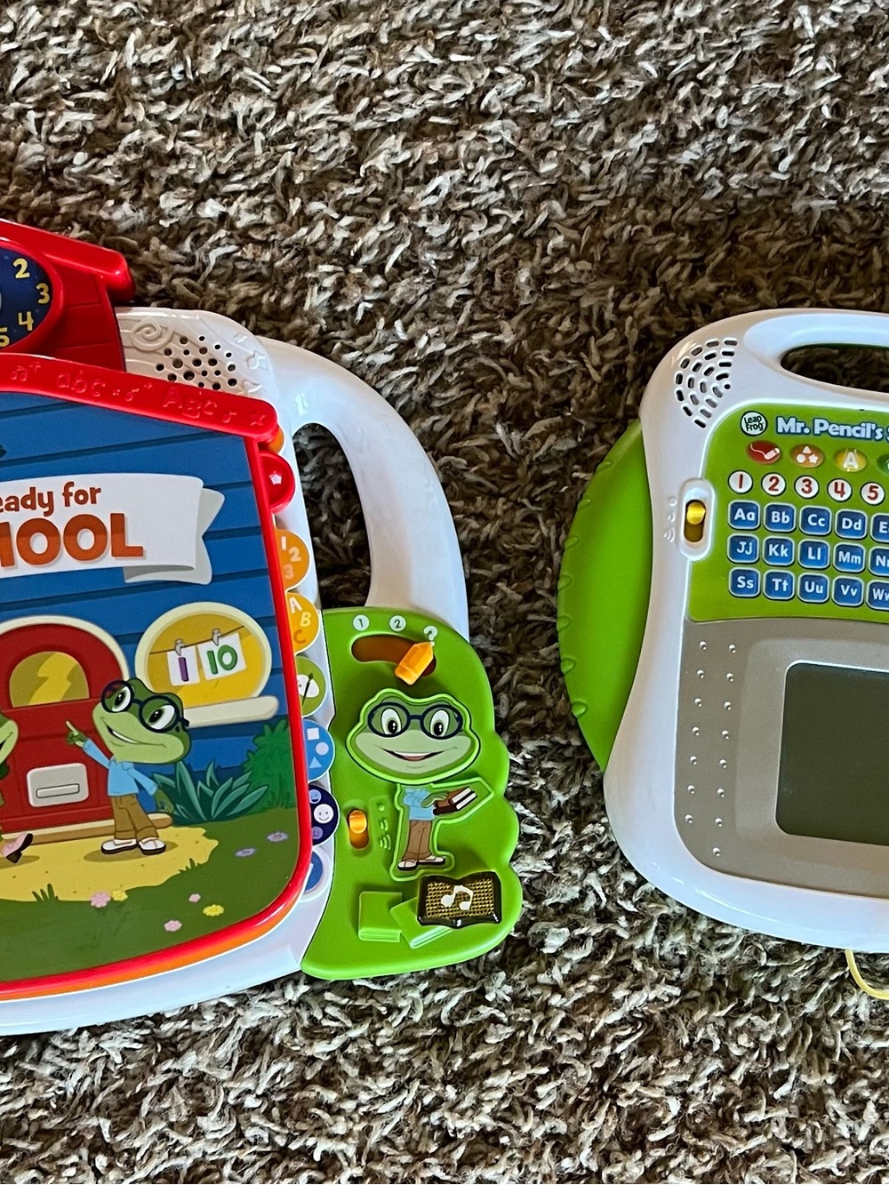 Interactive Learning Activity Tablet for Kids - Green and White